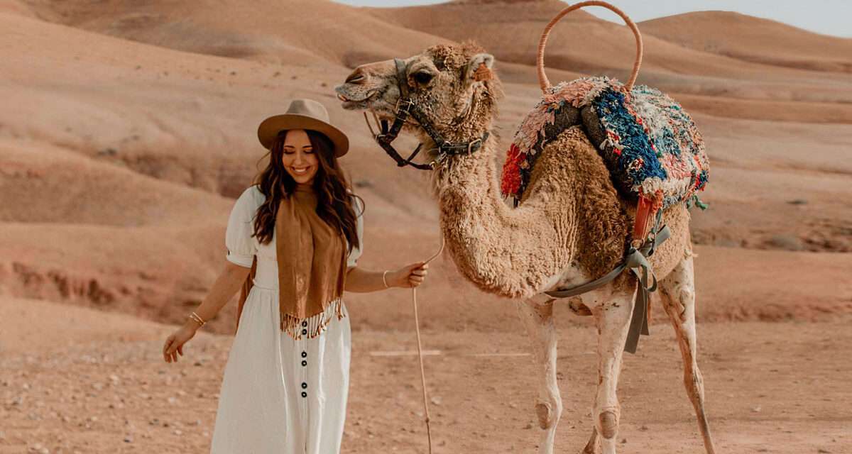 CAMEL RIDE IN AGAFAY DESERT