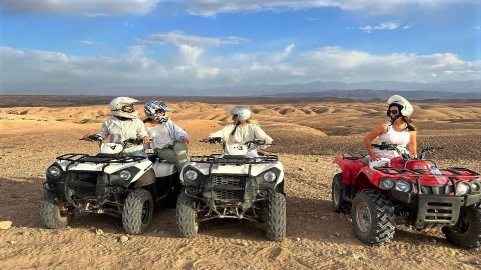 Excursion to Agafay: Quad Biking, Camel Ride, Dinner Show