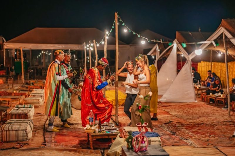 Excursion to Agafay: Quad Biking, Camel Ride, Dinner Show